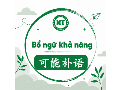 Bổ ngữ khả năng 可能补语